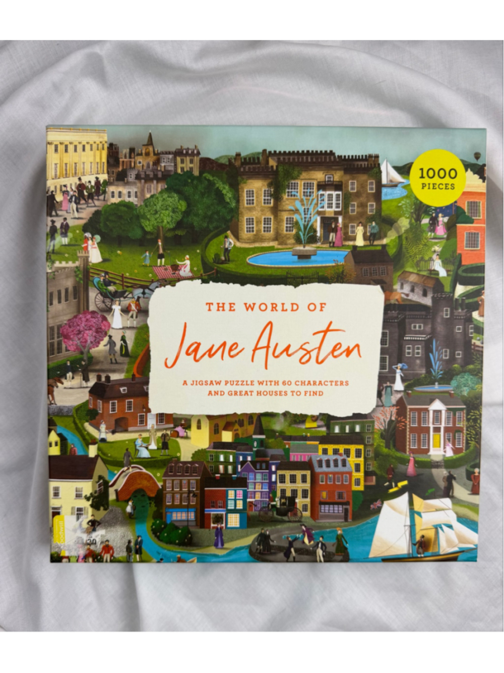 The World of Jane Austen 1000 Piece Jigsaw Puzzle Laurence King Poster Literary